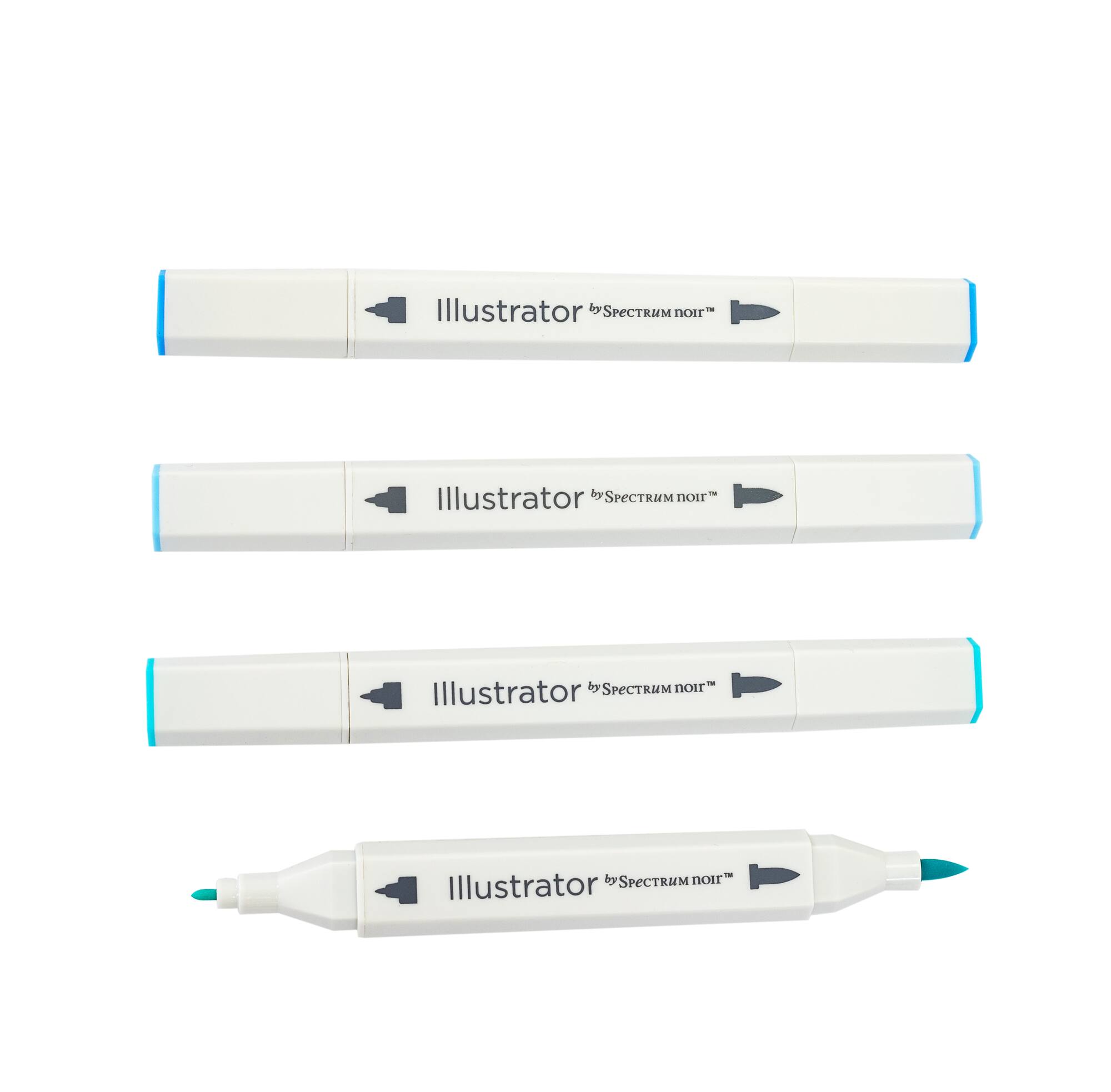 Spectrum Noir™ Illustrator Aquatic Dual-Tip Brush Markers